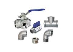 Stainless steel balls valves and accessories